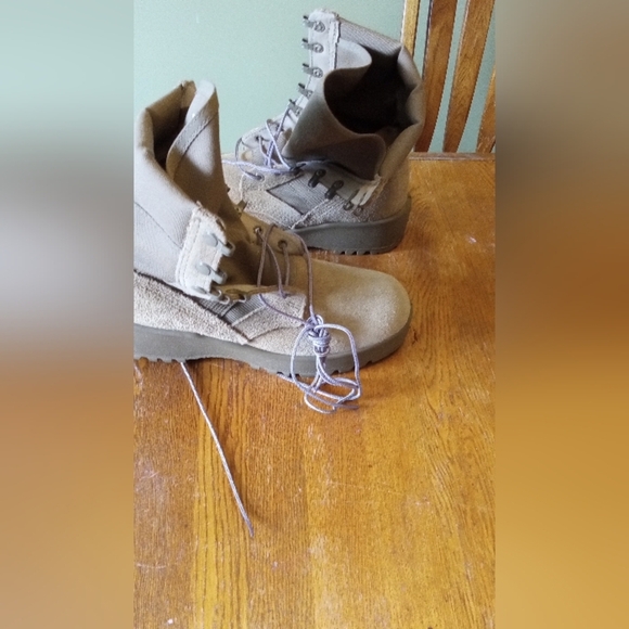 Rocky Hot Weather Combat Tan Lace-Up Boots NWOT - Picture 3 of 6
